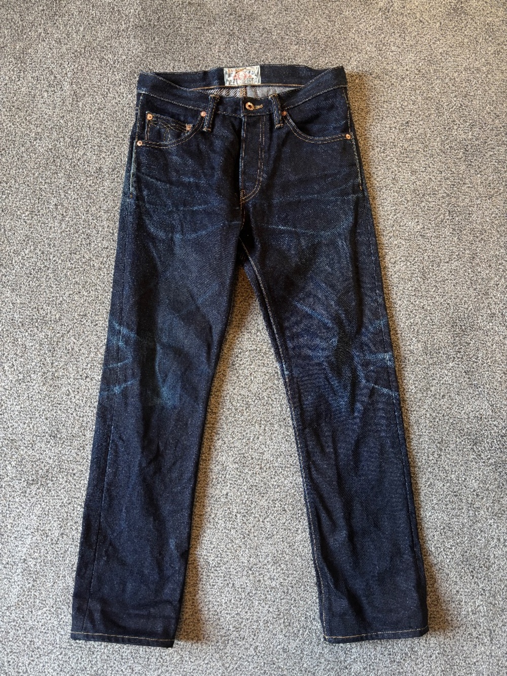 Old blue Co. Dust Devil Selvedge 7.75 cut 20.6 oz